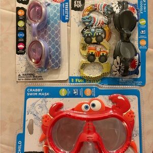 Brand new Swimming Goggle set